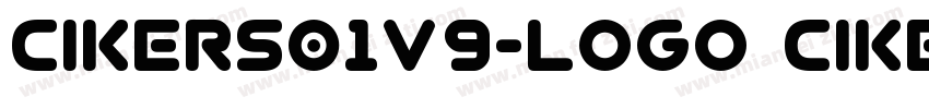 cikers01v9-logo cike字体转换